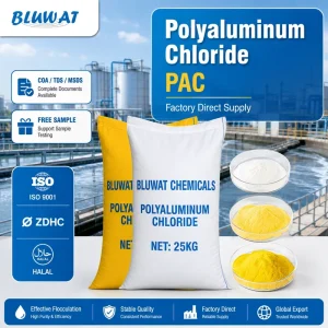 Polyaluminum Chloride PAC Coagulant for Chemical Coagulation Treatment