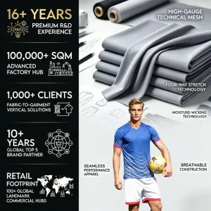 Polyamide 81 Spandex 19 160g Fabric for Polo Shirts Running Tees Running Pants