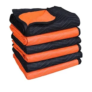 Polyest Heavy Duty Moving Pads Furniture Durabe Moving Blankets 72×80