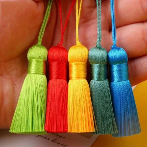 Polyester 5cm Tassel Fringe DIY Crafts Jewelry Making Garment Home Decorative Pendant Embellishments Curtain
