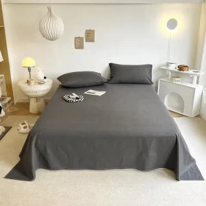 Polyester Bed Sheets Collection Fitted & Flat Sheets