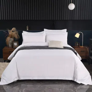 Polyester Cotton Luxury Super Queen King Size Duvet Cover Baby Comforter Bedding Set for Hotel
