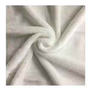 Polyester Custom Knitted Fabrics Factory Price Double-Side Flannel Super Soft for Toys Garments Home Textile