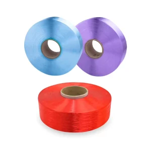 Polyester FDY 150d 144f Dope Dyed Yarn SEMI DULL 100% Polyester Yarn For Knitting