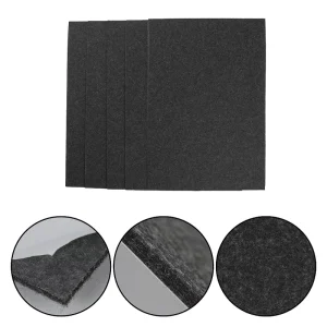 Polyester Felt Strip with Self Adhesive Backing Anti Static Seal Felt for Home Textiles and Furniture Pads