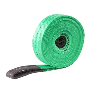Polyester Flat Webbing Sling Wear Resistant High Tenacity ISO9001 Certified CE & TUV Approved 5:1 8:1 Safety Factor