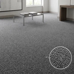 Polyester Jacquard Cut Pile Woven Machine Made Plush Modern Puzzle Pattern Commercial Wall to Wall Carpet Stain Resistant Non Slip