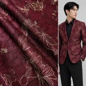 Polyester Jacquard Fabric for Apparel and Home Textiles Custom Pattern Low MOQ Supplier