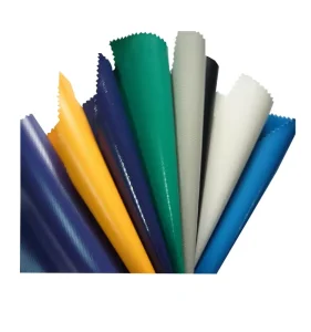 Polyester Mesh Fabric for Making Swimming Pool Tarpaulin Material Industrial Textile 500 500 9 9 Plain Party Pvc GSM Technics