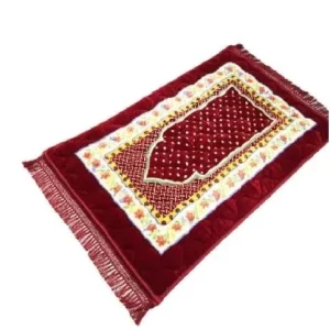 Polyester Mink Muslim Prayer Carpet Mat