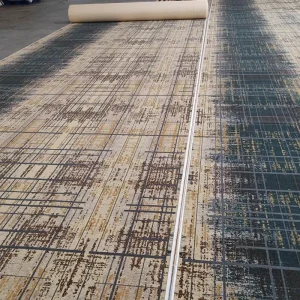 Polyester Nylon Modern Wall to Wall Carpet Tiles Machine Made Tufted for Luxury Hotel Travel Washable Roll