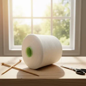 Polyester Ring Spun Yarn 20s 2 20s 3 20s 4 Twisted Recycled Polyester Staple Yarn