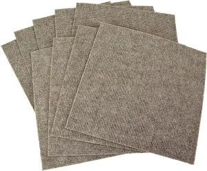 Polyester Self Adhesive Carpet Floor Tiles Anti Slip Reusable Soft Padded Waterproof Wear resistant Acrylic Backing 2-10mm