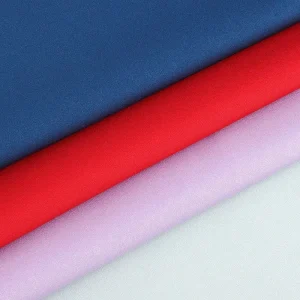 Polyester Spandex Heavy Weight Twill Italian Satin Fabric for Wedding Dress With 97 Color in Stock