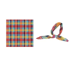 Polyester Square Scarf Table Decor Napkin Afternoon Tea Table Setting Decor Towel Cat Dog Collar Decor Bandana