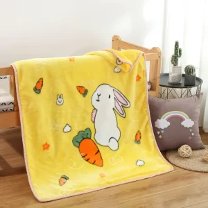 Polyester Super Soft Sabana De Bebe Coral Fleece Blankets