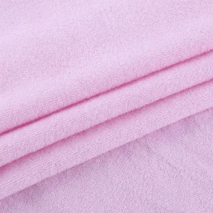 Polyester Terry Towelling Fabric Quick Dry Soft Material for Spa Salon