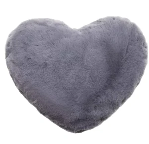 Polyester Throw Pillow Decorative Faux Rabbit Fur Throw Pillows for Home Decor