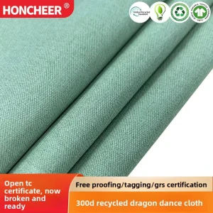 Polyester Twill Recycled Antistatic Oxford Fabric for Girls Bags Eco Friendly Sustainable Premium High Quality Medium Weight