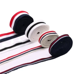 Polyester Webbing Multi Color Organic Recycled Webbing