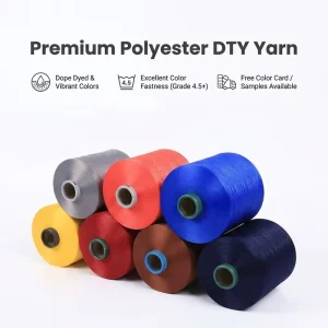 Polylion Polyester Dty Yarn High Tenacity Filament Yarn 100 144 100% Polyester Customized Provide Recycled Yarn Super Soft