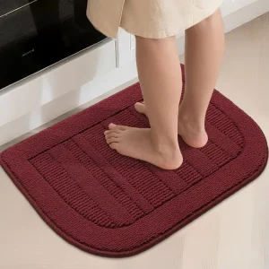 Polypropylene Front Back Non Slip Door Mats Low-Profile Washable Entry Rugs Absorbent Dirt Trapper Door Mats