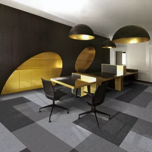 Polypropylene Mat with Pvc Backing Square Carpet Tiles 50×50 Office Carpet Woven Bag PVC Materials Rectangle CCC REACH