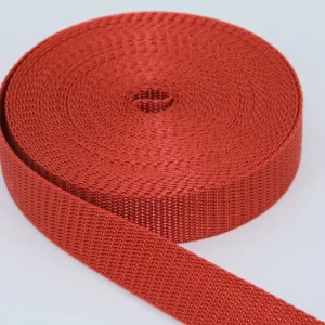 Polypropylene (PP) Color Woven Eco-Friendly Webbing Tape with Custom Width for Garment & Home Textile Use