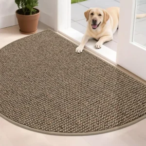 Polypropylene Rectangle Welcome Washable Tufted PET Friendly Non Slip Indoor Outdoor Door Mats for Front Back Door
