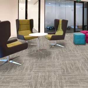 Polypropylene Square Office Carpet Tiles for Building Floor Decoration