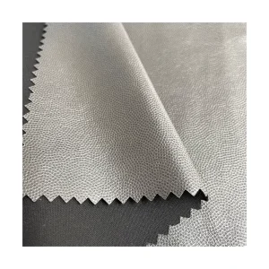Popular China Factory TPU Fabric Waterproof Suede Bonded Knitted Fabric for Medical Treatment Bag Medication