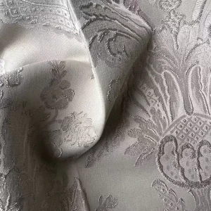 Popular Design Custom Color Woven Jacquard 100% Polyester Curtain Fabric Elegant Durable 410GSM Window Treatment Decorative