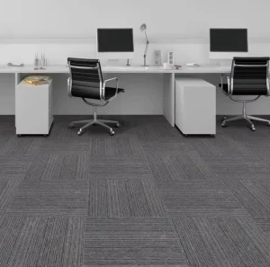 Popular Fast Selling Commercial Carpet Tile 50x50cm 60*60cm Flooring Carpet Tile for Hotel Office