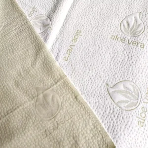 Popular Home Textile Water proof Knitted Jacquard Polyester Mattress Fabric Mattress Cover Pillowcase