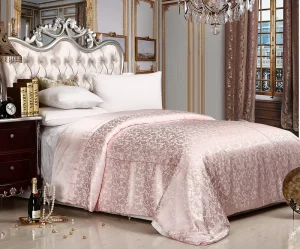 Popular Luxury 100% Mulberry Silk Quilt Comforter Cover Bedding Set Supporting Customization Mother’s Day Gift Father’s Day