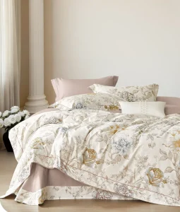 Popular Pattern 100% Cotton Bedsheets Bedding Set Soft Touch Bedlinen Duvet Cover Set