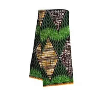 Popular Style Wax Africa Fabric 100% Polyester Printed Customized Design for Garment