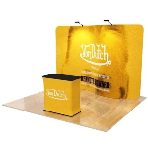 Portable Advertising 10×10 Product Popup Stand Armable Trade Show Booth for Exhibition Tradeshow Booth Stand Trade Fair
