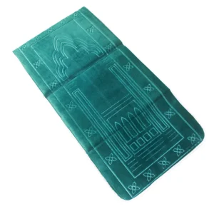 Portable Backrest Carpet Extended Thick Padded Floor Mat With Support Back for Muslim Pray Outdoor Leisure