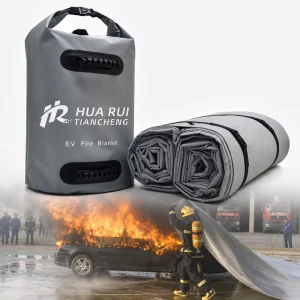 Portable Emergency Fire Blanket for Car Camping and Outdoor Safety
