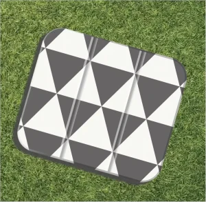 Portable Folding Kneeling Mat Square 30*35cm Anti-Fatigue Cushion with Waterproof Non-Slip Garden Seat Camping Yoga Pad