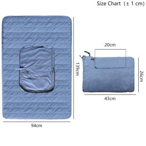 Portable Heating Wrap Warm Electric Blanket for Winter Use USB Heated Blanket