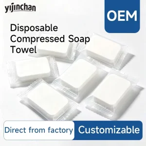 Portable Non Woven Fabric Compressed Face Towel Soap Tablet Magic 24x30cm Disposable Travel Expands Water Outdoor Camping Hotel