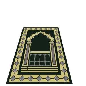 Portable Prayer Mat Foldable Kneeling Mat for Pilgrimage Prayer and Home Decor Machine Washable