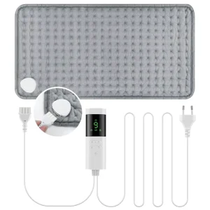 Portable Small Thermal Heating Blanket Constant Temp Electric Warm Pad Soft Body Cover Throw for Home Relaxation