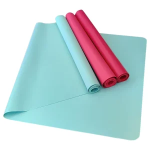 Portable Travel Yoga Mat 1mm Ultra Thin Foldable Design Wet Dry Anti Slip Sports Towel Pad Custom Logo Supported