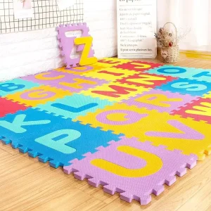 Portable Waterproof EVA Foam Puzzle Mats for Gym Fitness Custom Logo Option
