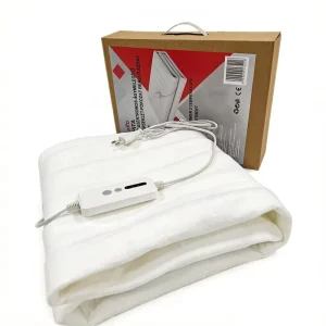 Portable Wearable Electric Blanket Europe Style Machine Washable King Size for Winter Use