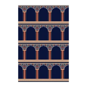 Prayer Carpet Printed Nylon Muslim Wall to Wall Mosque Floor Custom Carpets