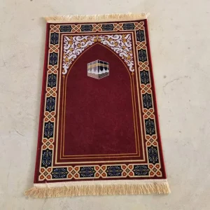 Prayer Mat Crystal Velvet Carpet HD Print Worship Mat Various Colors Styles Living Room Prayer Rug